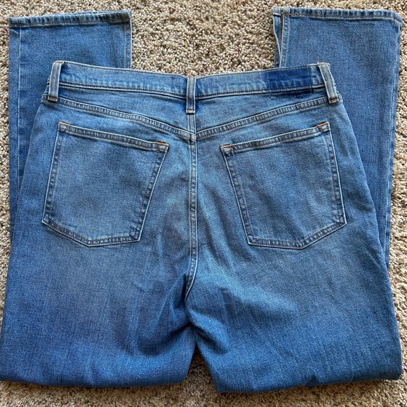 Abercrombie & Fitch High Rise Jeans with Vent Hem - Picture 5 of 11